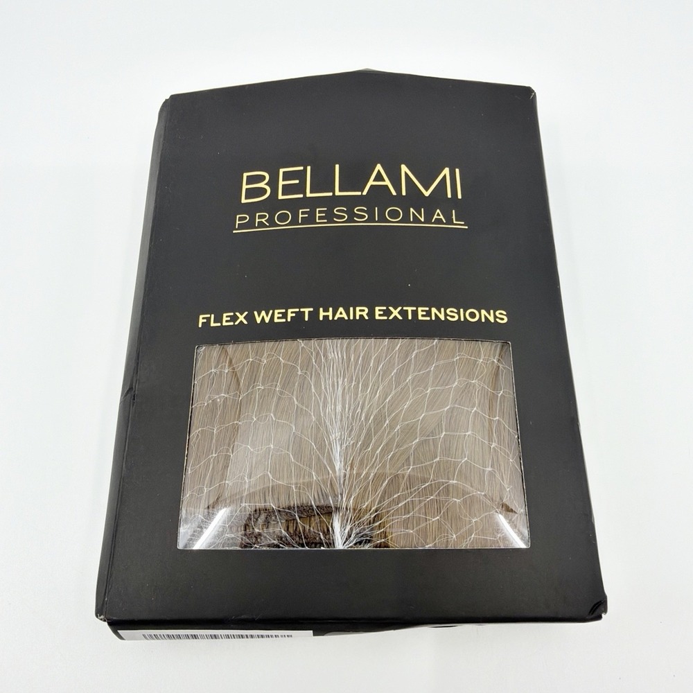 Bellami Professional Straight Flex Weft 22" Hazelnut Brown #5 New Remy Human